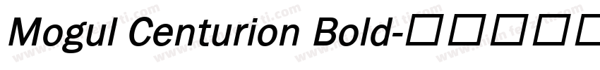 Mogul Centurion Bold字体转换
